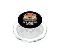 In A World Of Bugs Be A Jumping Spider PopSockets PopGrip for MagSafe