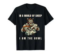 in A World of Sheep I Am The Howl Werewolf Ripping Shirt T-Shirt