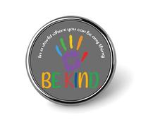 In A World Where You Can Be Any Thing Be Kind Pins Pack Autism Mama Actually Autistic Jean Buttons Autism Parent Backpack Pins Funny Autistic Adult Pins For Bags Jackets Hats Backpacks
