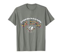 in a World Where You can be Everything, be Nice T-Shirt, Men, Olive Heather, Medium