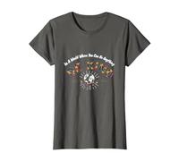 in a World Where You can be Everything, be Nice T-Shirt, Women, Asphalt Grey, 3X-Large