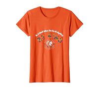 in a World Where You can be Everything, be Nice T-Shirt, Women, Orange, X-Small