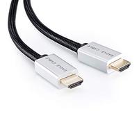 in-akustik 10012015 Deluxe High Speed HDMI 2.0b Cable with Ethernet For the transmission of Ultra HD signals 1.5 m in black 2160p - 4K@50/60Hz - Audio Channel -HDR Support -HD Audio