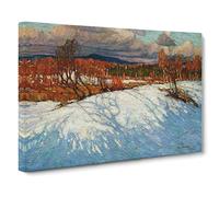 In Algonquin Park Vol.2 By Tom Thomson Canvas Print | Gallery Wrapped 30mm Frame Wall Art | 24x16 inches | Ready to Hang | Classic Landscape Picture | Living Room Bedroom Lounge Office