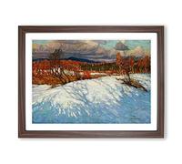 In Algonquin Park Vol.2 By Tom Thomson Classic Painting Framed Wall Art Print, Ready to Hang Picture for Living Room Bedroom Home Office Décor, Walnut A3 (46 x 34 cm)