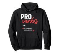 In All Thy Ways Acknowledge Him Proverbs 3:6 Bible Verse Pullover Hoodie
