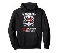 In an emergency, heart pressure massage, 30 x press, 2 x ventilation, paramedics Pullover Hoodie
