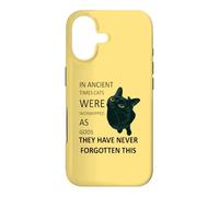 In Ancient Times Cats Were Worshipped As Gods Case for iPhone 17