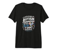 in April We Wear Blue Be Kind Inclusion Awareness Premium T-Shirt