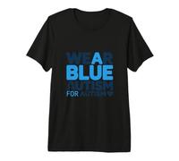 in April We Wear Blue Be Kind Inclusion Awareness Premium T-Shirt