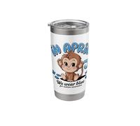 in April We Wear Blue Be Kind Inclusion Awareness Stainless Steel Insulated Tumbler