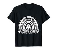 in April We Wear Orange Infertility Awareness Month IVF T-Shirt