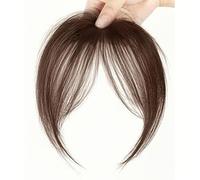 in Bangs for Women, Heat Resistant Synthetic Fringe - Wispy, Side & Middle Part Bangs Hairpiece with Strong Clips for Daily Wear & Cosplay 20cm(2-33)