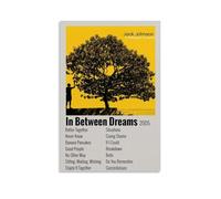 In Between Dreams by Jack Johnson Waterproof Poster Wall Decoration Living Room Bathroom Kitchen Multifunctional Modern Printing Easy to Clean Decorative Gifts 08x12inch(20x30cm) Unframe-style
