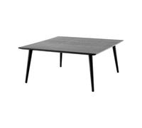 In Between SK24 Desk Black Lacquered Oak H40 cm