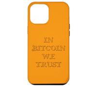 In Bitcoin We Trust Decentralized Ledger Blockchain BITICOIN Case for iPhone 12 Pro Max