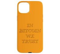 In Bitcoin We Trust Decentralized Ledger Blockchain BITICOIN Case for iPhone 15 Plus
