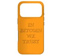In Bitcoin We Trust Decentralized Ledger Blockchain BITICOIN Case for iPhone 17 Pro