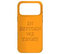 In Bitcoin We Trust Decentralized Ledger Blockchain BITICOIN Case for iPhone 17 Pro Max