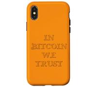 In Bitcoin We Trust Decentralized Ledger Blockchain BITICOIN Case for iPhone X/XS