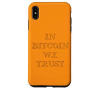 In Bitcoin We Trust Decentralized Ledger Blockchain BITICOIN Case for iPhone XS Max