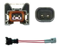 In-Car replacement power supply adaptor - Injector Petrol - Bosch EV1 (Female) to Nippon Denso (Male) Adapter with Cable