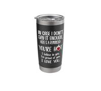 in Case I Don't Say It Enough Couples Romantic Husband Wife Stainless Steel Insulated Tumbler