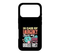 In Case Of Emergency Save My Ukulele First Musician Case for iPhone 17 Pro