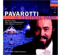 In Central Park by Pavarotti, Luciano [Music CD]