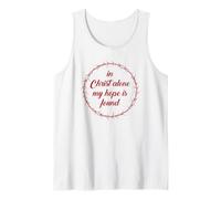 in Christ Alone, My Hope is Found - Passover Easter Thorns Tank Top