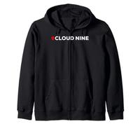 In Cloud Nine Location design Zip Hoodie