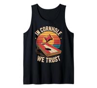 in Cornhole We Trust Bean Bag Game Lovers Tank Top
