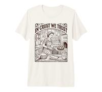 in Crust We Trust Sourdough Baker Bread Lover Premium T-Shirt