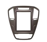 In-Dash Mounting Frames 9.7 Inch Car Radio Dvd Fascia Tesla Screen Player Frame For Opel For Insignia For Buick For Regal 2008-2013 Android Mp5 Gps Player(Brown-Frame)