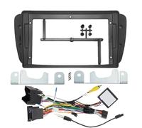 In-Dash Mounting Frames 9 Inch Car Radio Fascias Frame For Seat For Ibiza 6j 2009-2013 Stereo Panel Dashboard Installation Trim GPS DVD Accessory(Frame AN CANBUS)