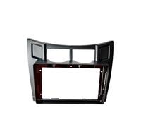 In-Dash Mounting Frames 9INCH Car Multimedia Radio Frame For Toyota For YarIs For Vitz For Platz 2005-2011 LHD RHD Black Fascia Panel Dashboard Mounting Bracket