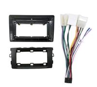 In-Dash Mounting Frames Car Radio Fascia Frame For Toyota For Auris E150 2006-2011 2Din GPS DVD Stereo Panel Dash Mount Installation Trim Kit Frame(Frame an canbus)