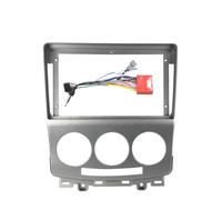 In-Dash Mounting Frames For MAZDA 5 For Premacy 2010-2015 9inch Face Frame 2 Din Car Radio GPS Stereo Center Control Dashboard Fascia Stereo Panel Dash Kit(Frame an cord)