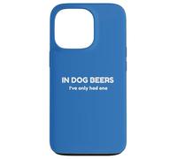 In Dog Beers Funny Drinking Humor Sarcastic Joke Case for iPhone 13 Pro