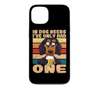 In Dog Beers I've Only Had One Beer Drinking Dachshund Case for iPhone 13