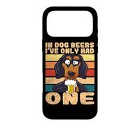 In Dog Beers I've Only Had One Beer Drinking Dachshund Case for iPhone 17 Pro Max