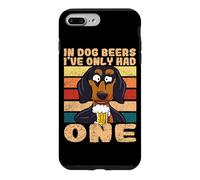 In Dog Beers I've Only Had One Beer Drinking Dachshund Case for iPhone 7 Plus/8 Plus