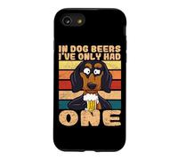 In Dog Beers I've Only Had One Beer Drinking Dachshund Case for iPhone SE (2020) / 7/8