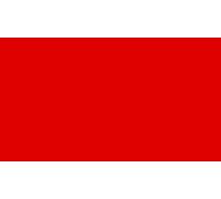 In Dreams Bright Red Super Single 107cm x 190cm (3ft6 x 6'3") Bed Fitted Sheet