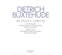 In dulci jubilo (BuxWV 52) (Score & Parts) Mixed Voices Choir Music Buxtehude Ba
