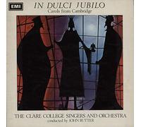 IN DULCI JUBILO CAROLS FROM CAMBRIDGE VINYL LP[CSD3634]1967