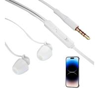 In Ear Earbuds For Sleeping, Comfortable Wired Silicone Headphones For Sleeping, Sleep Earbud For Side Sleepers, Sleeping Headphones Ear Plugs Earbuds For Side Sleeper, Snoring, Air Travel, Relaxation