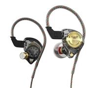 In Ear Headphones Portable 3.5mm Wired Gaming Earphones HiFi Stereo Rig Ultimate Game Audio And Chat (B, 线长125cm)