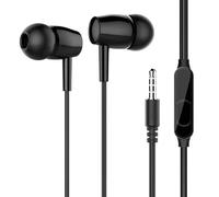 In Ear Headphones With Noise Canceling Mic Sweat Resistant Designs For Gaming Office Universally 3.5mm Port Sports Earphones For Exercise