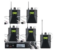 In-Ear Monitoring System Professional Level Wireless System For Bands 24-Bit Digital Processor Audio(P3T-5 P3RA)